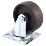 4pcs 3inch Steel Swivel Wheels Caster Casters Wheel 360 Rotation