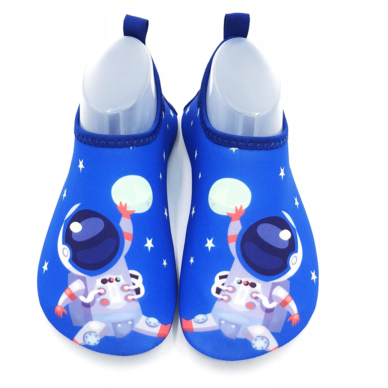 1 Pair Kids Outdoor Cartoon Anti slip Anti stab Beach Swimming Diving Footwear Shoes(#1 34-35)