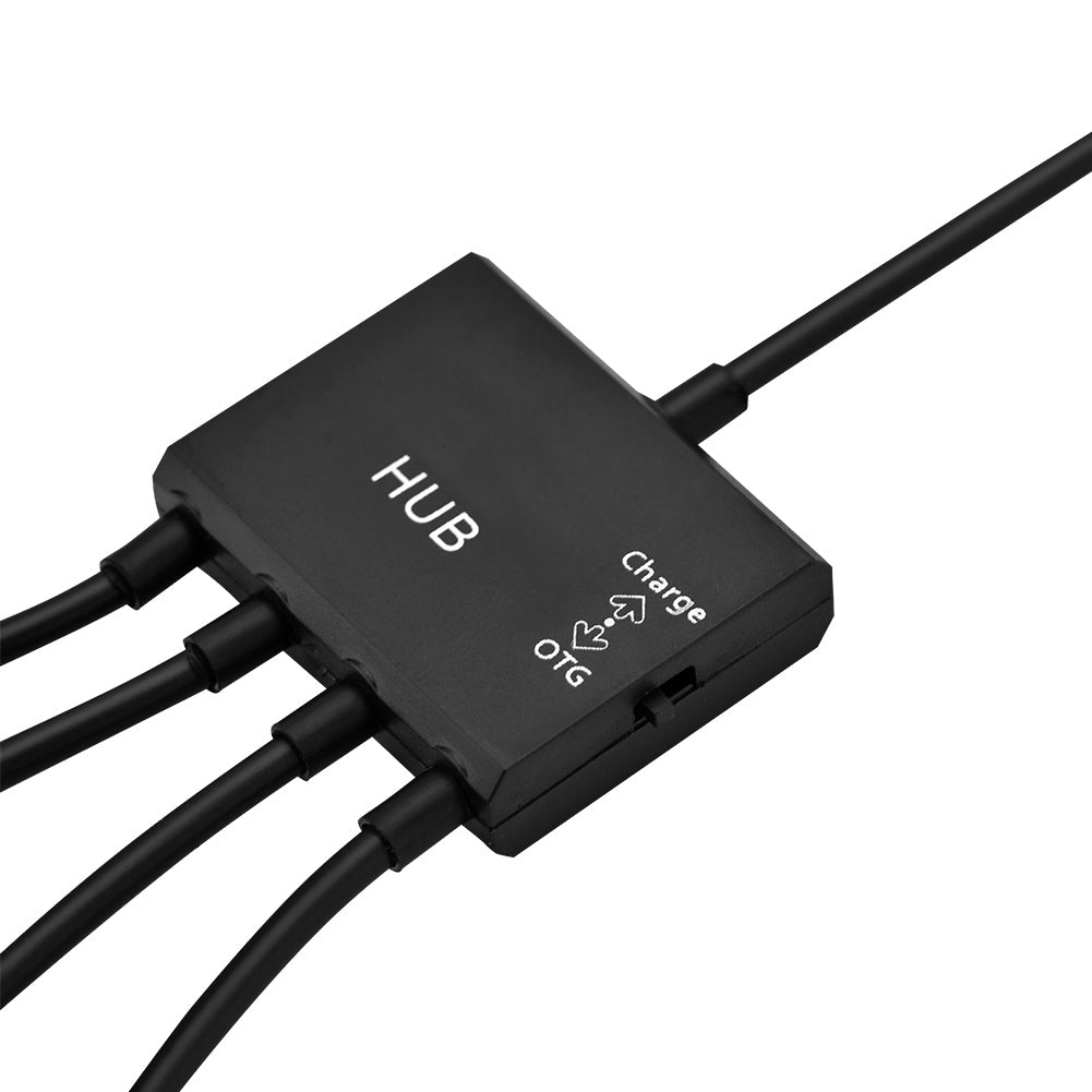 4 In 1 USB3.1 Type C Male to USB 2.0 Female 3 Port USB Hub OTG Function w  USB-C Charging Port