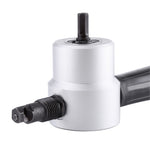 Double Head Sheet Metal Cutter Electric Power Drill Attachment Nibbler Cutting Tool Kit