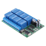 DC 12V 8CH DTMF Relay Phone Voice Decoder Remote Controller Switch Module