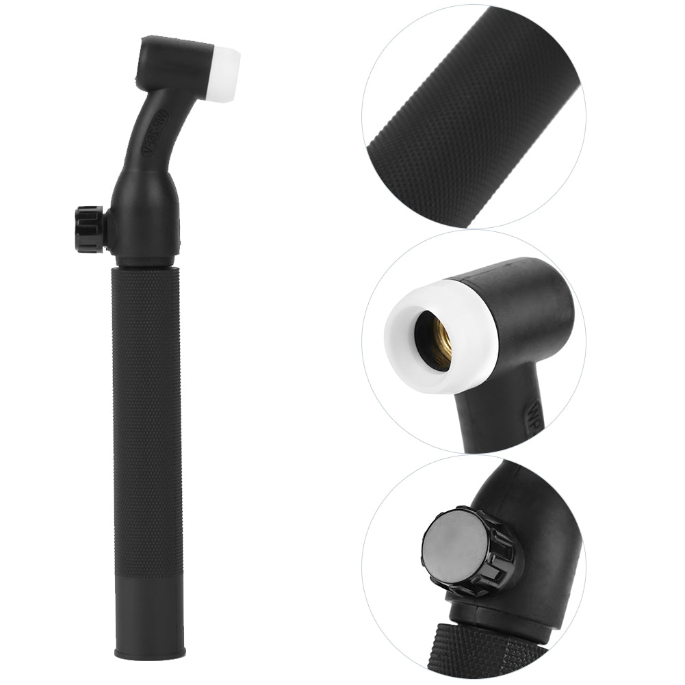 WP-26FV SR-26FV  TIG Welding Torch Air Cooled Flexible Head Body with Valve Welding Torch Parts