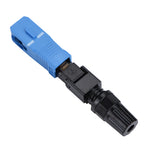 100pcs SC Single Mode Fiber Optic Quick Fast Embedded Connector Connecting Adapter for FTTH