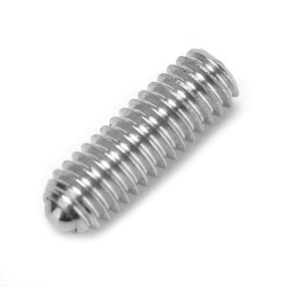 Steel Spring Ball Plunger Hex Bolt Socket Fixing Screws Positioning Bead (M6*12, 20pcs)