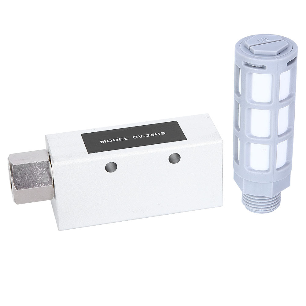 CV-25HS Pneumatic Air Exhaust Vacuum Generator Ejector with Silencer