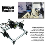 0.5W DIY Mini Desktop Engraving Cutting Machine Printer Kit