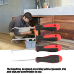 4pcs Long Car Pick and Hook Set Oil Seal Remover Tools for Seal Gasket Hoses O Ring