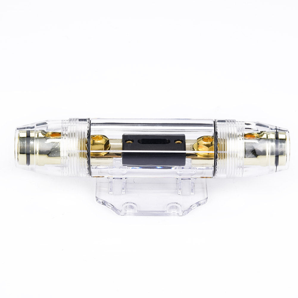 1 In 1 Out Fuse Distribution Block 100A Car Audio Amplifier Fuse Holder 0Ga-4Ga