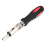 Multi function 180° Angles Adjustable Steel Ratchet Screwdriver