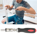 Multi function 180° Angles Adjustable Steel Ratchet Screwdriver