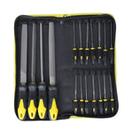 18pcs Multifunctional File Set High Carbon Steel Hand Tool for Woodwork Metal Glass Ceramic