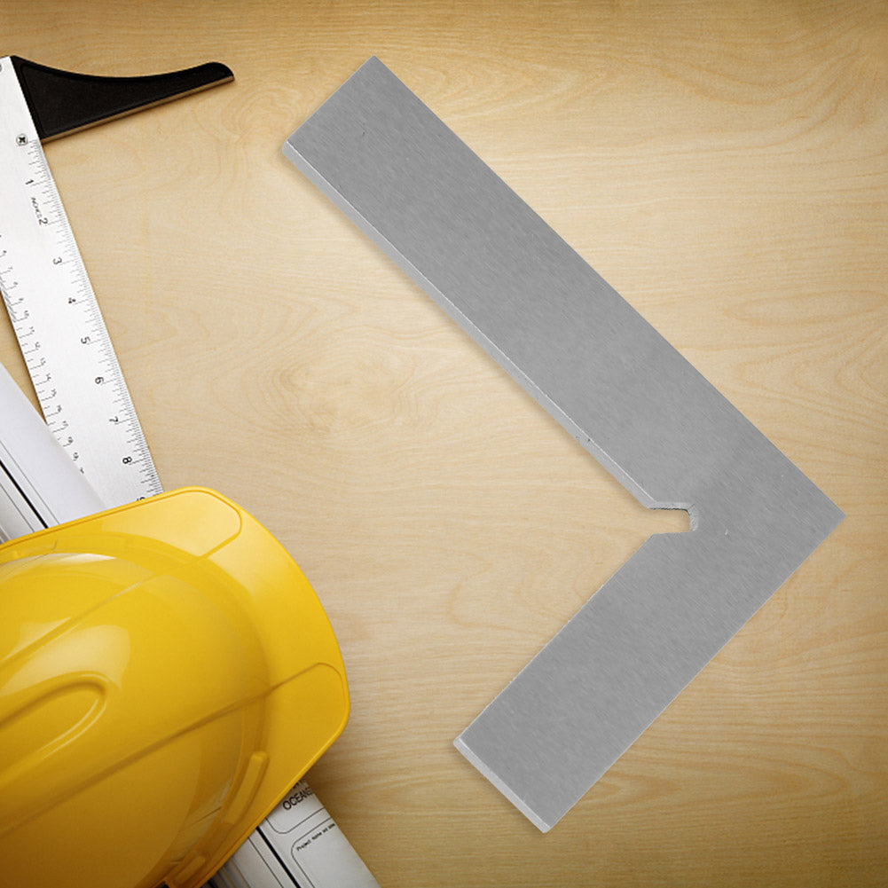 Right Angle Ruler 2 Accuracy Level 90 Degree Flat Edge Square Measuring Tools (75 x 50mm)