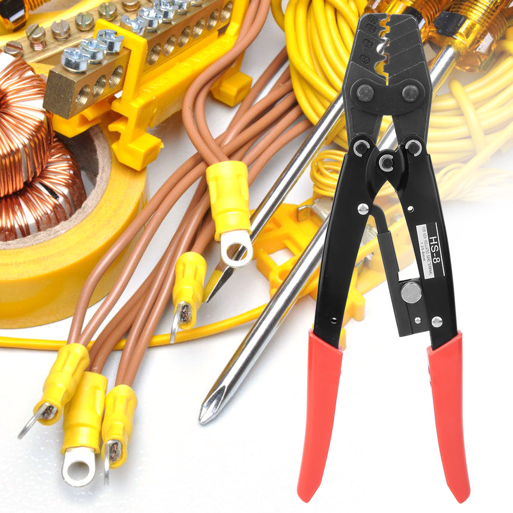 Cable Crimping Pliers Professional High Hardness Ratchet Wire Terminal Crimp Hand Tool