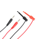 1 Pair Banana Plug To Test Hook Clip Probe Lead Cable Measurement for Multimeter