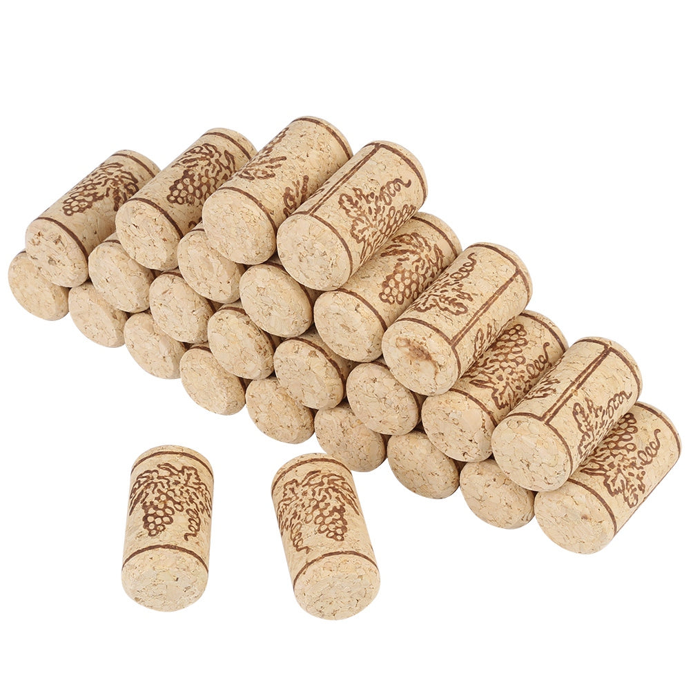 50PCS 22 *44mm Natural Cork StraightCorks Wooden Wine Bottle Stopper