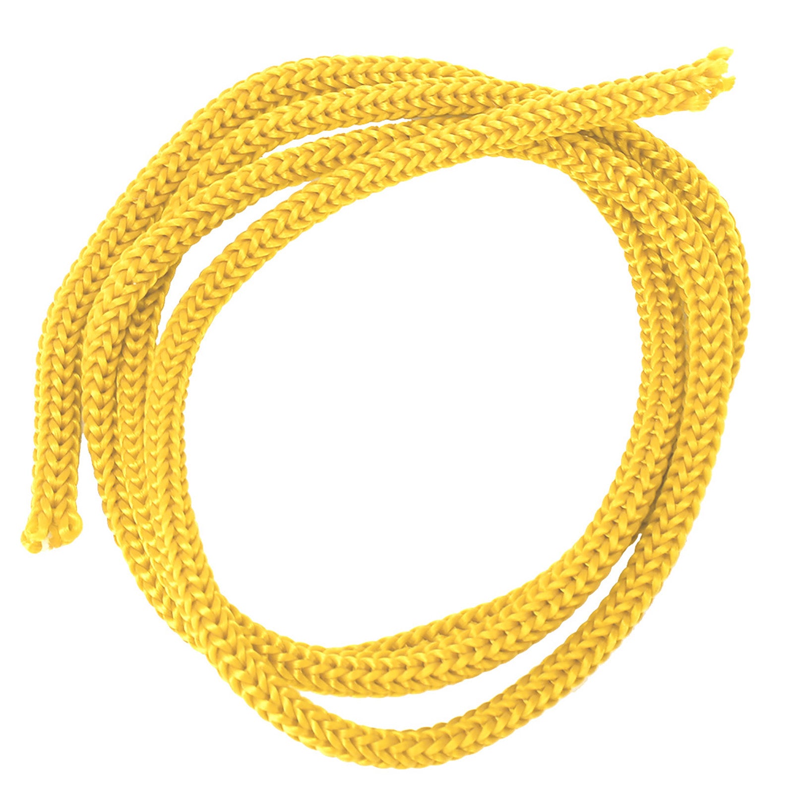 270m/PCS 3mm Polypropylene Rope Braided PP Cord Drawstring DIY Tag Badge Lanyard (Yellow)