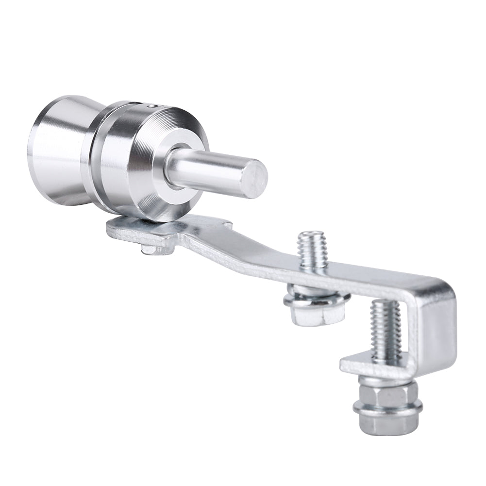 Sliver Car Turbo Sound Exhaust Whistle Muffler Auto Blow off Valve Simulator M