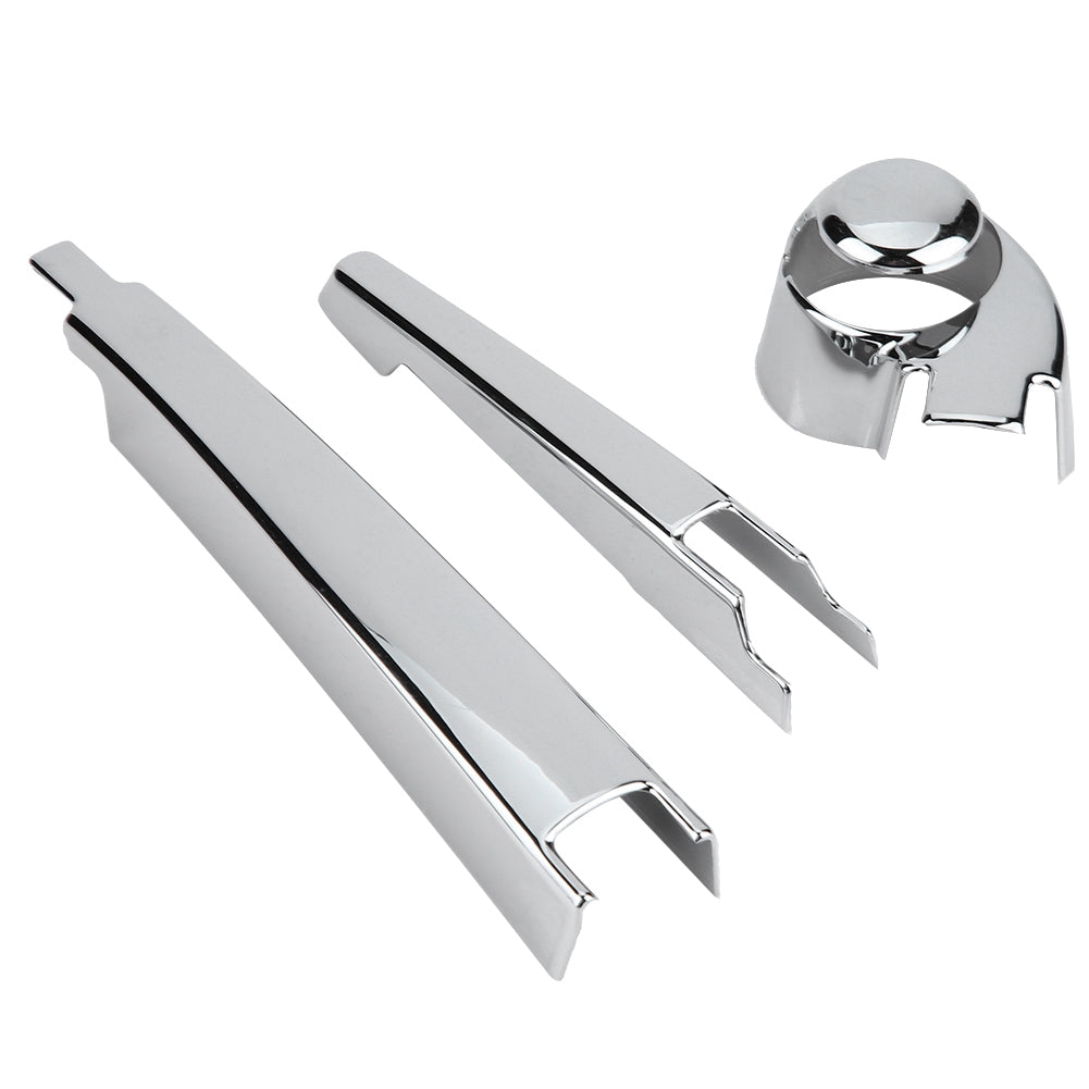 3pcs/set Car Rear Wiper Cover Trim Decorative Sticker for MG ZS 2017-2018 Electroplating