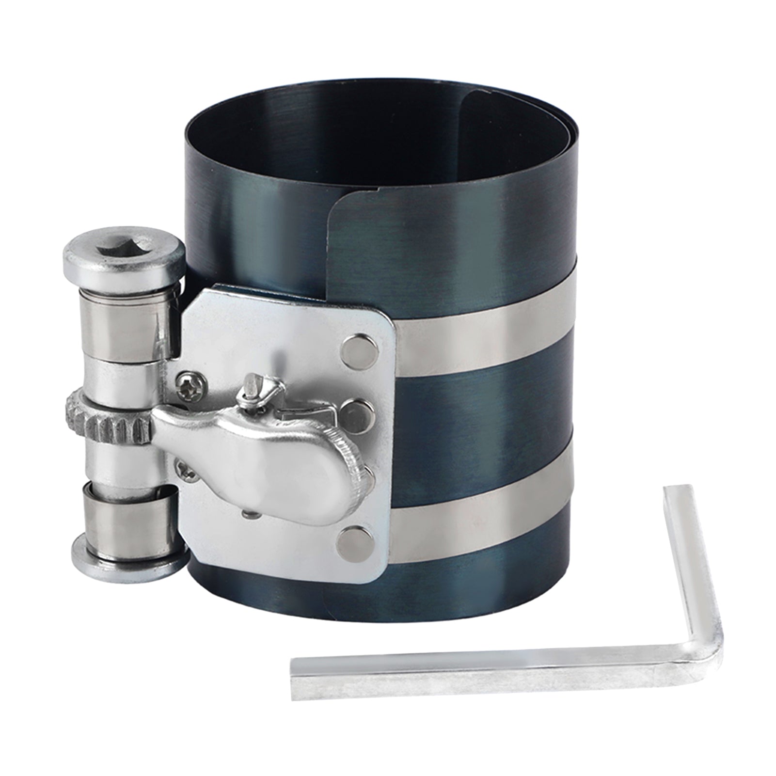 Engine Piston Ring Compressor Tool Installer 53-125mm/175mm 3 inch Ratcheting