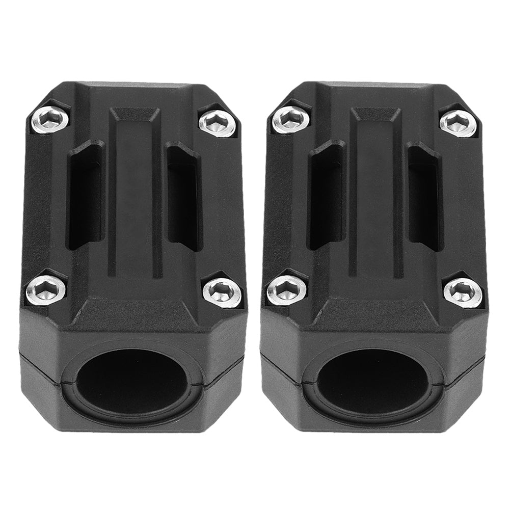 1 Pair of Motorcycle Engine Bumper Protection Decorative Block Universal for Honda for Yamaha