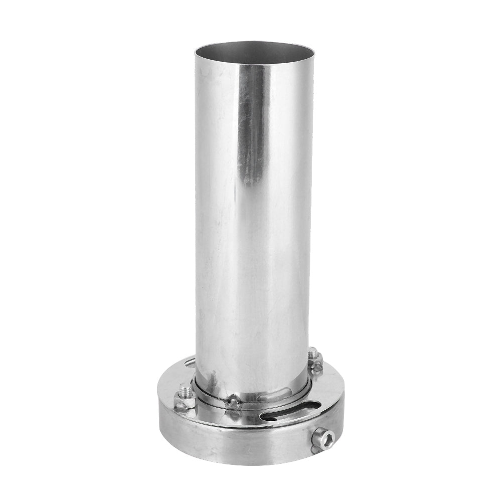 3.5" Universal Detachable Round Stainless Steel Car Exhaust Muffler Silencer Accessory