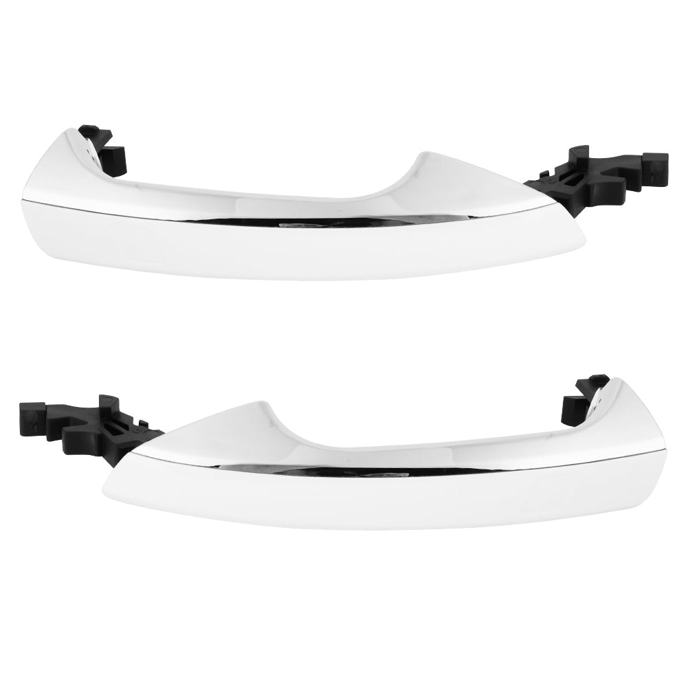 1 Pair Front Exterior Door Handle Fit for Mercedes Benz E Class C300 W204 2047601370 2047601470
