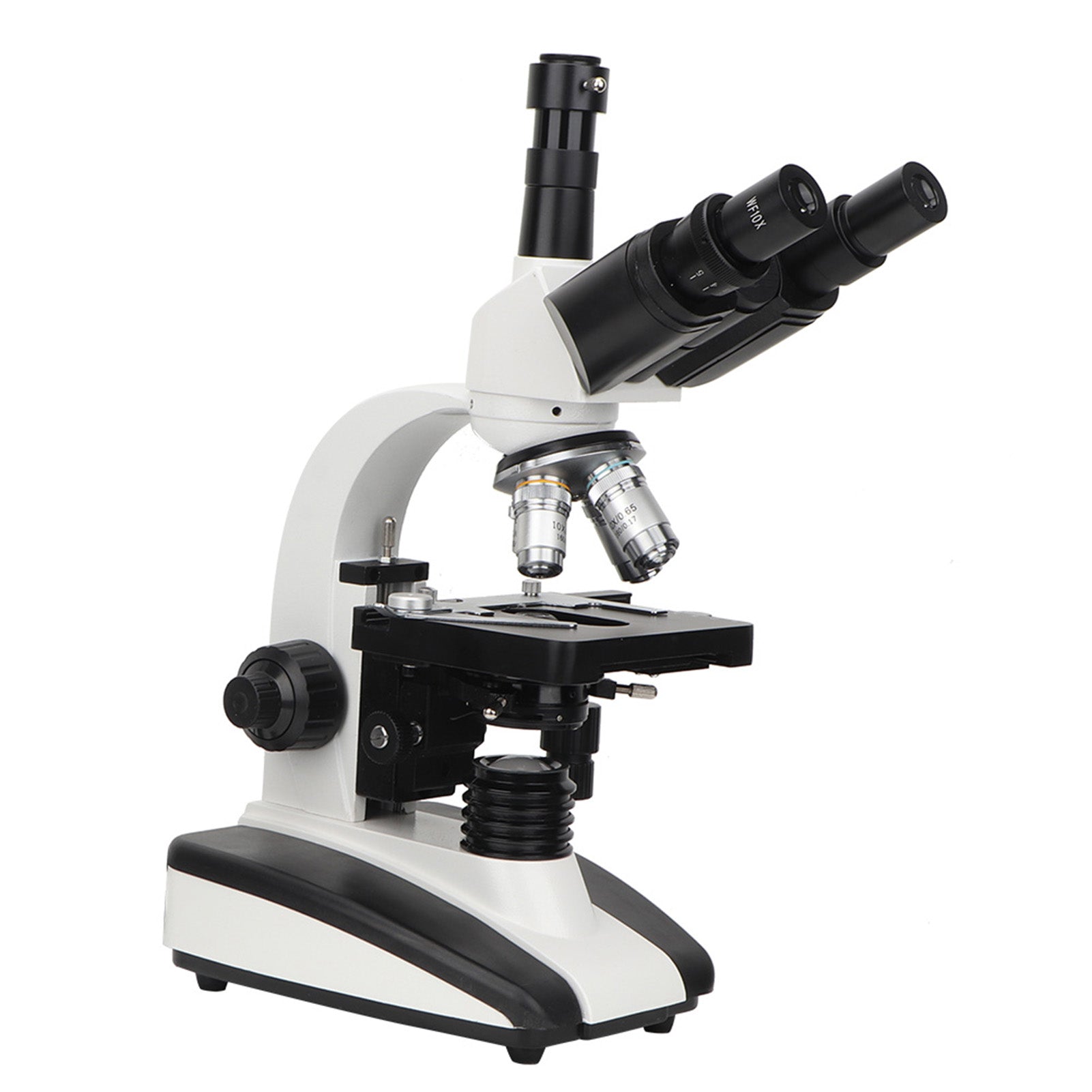 Trinocular Microscope Compound Monocular Microscope 40X 1600X Brightfield Double Layer