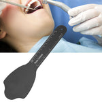 Dental Orthodontic Black Background Photo Image Contrast Cheek Plate with Scale Mark (C-4A)