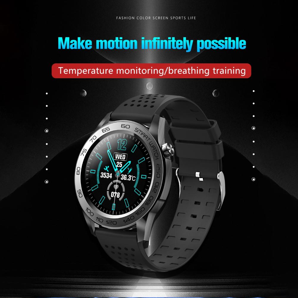 F22U Fitness Bracelet Heart Rate Monitor Durable Waterproof Intelligent Sleep Monitor for Running Swimming Tennis
