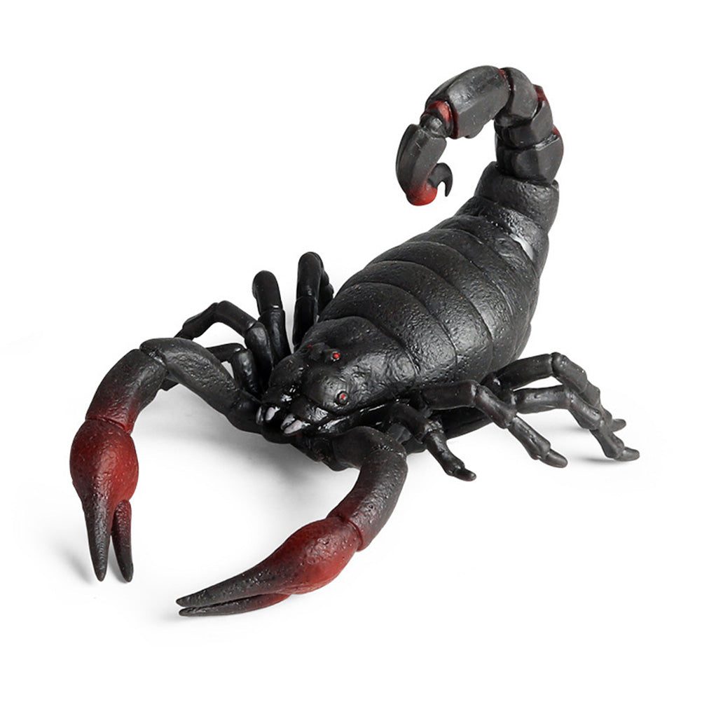 Realistic Animal Model Figurines Simulation TPR Rubber Scorpion Figure Stress Relief Toy Decompression Toy Kids Prank Props Gifts
