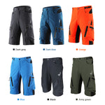 Baggy Shorts Cycle Biking Pants Breathable Sports Loose Fit Shorts Outdoor Casual Cycle Running Clothes with Zippered Pockets