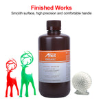 General-Purpose Rapid Resin 405nm Standard Photopolymer Curing Resin Low Odor Non-Toxic 500ml for DLP/LCD Light Curing 3D Printer