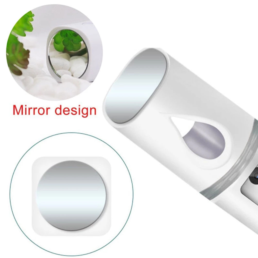 USB Rechargeable Face Sprayer Portable Handheld Face Mister for Daily Skin Care 20ml Beauty Device